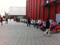 März 2014 Vespatreffen Verkehrshaus Luzern